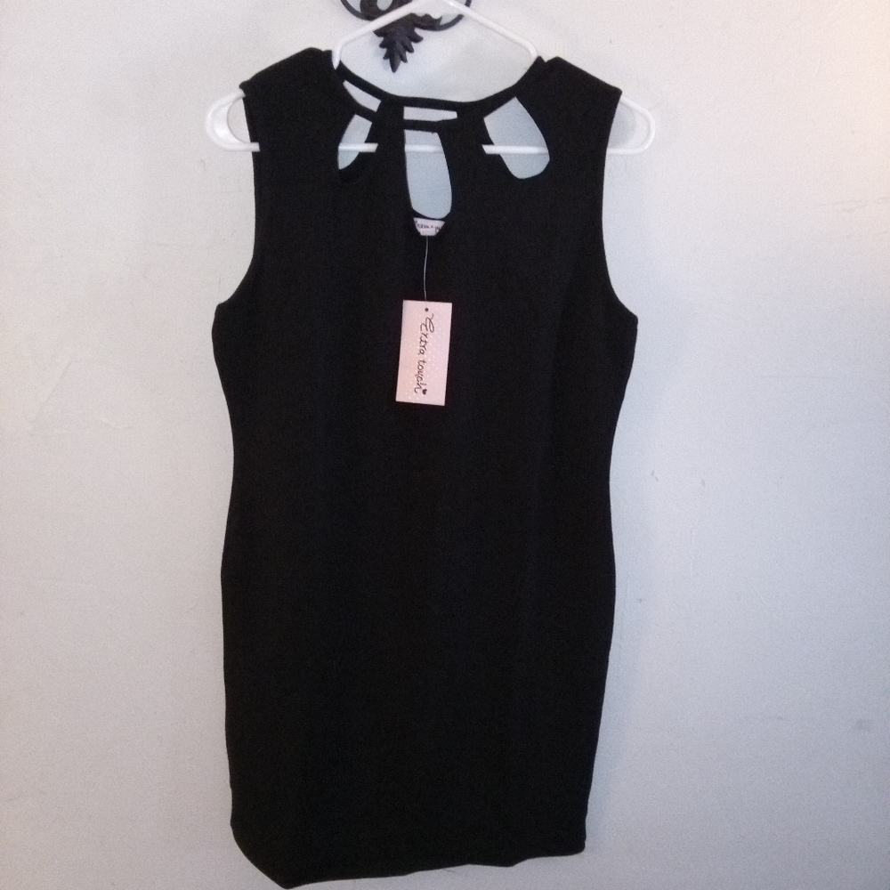 Easy Touch Elegant Black Evening Dress Size 2x NWT